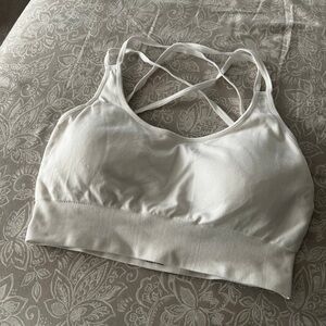 White Virtue Seamless Bra
